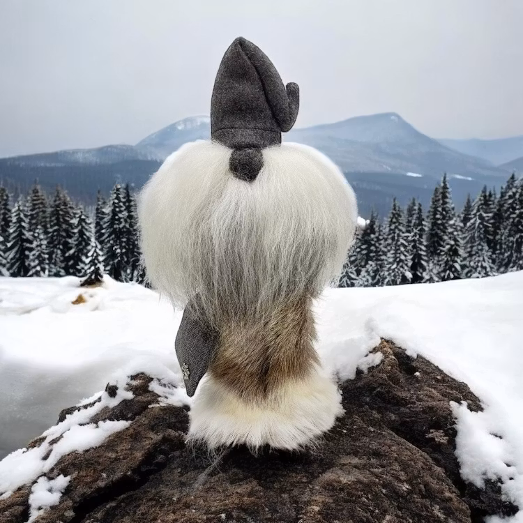 TOMTE SANTA MED JULSÄCK CA 38-39 CM HÖG