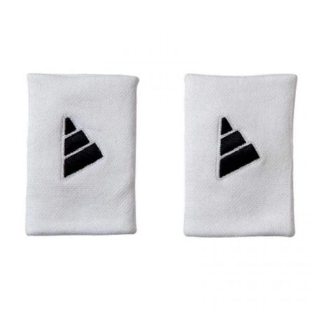 Adidas Svettband bred vit 2 pack