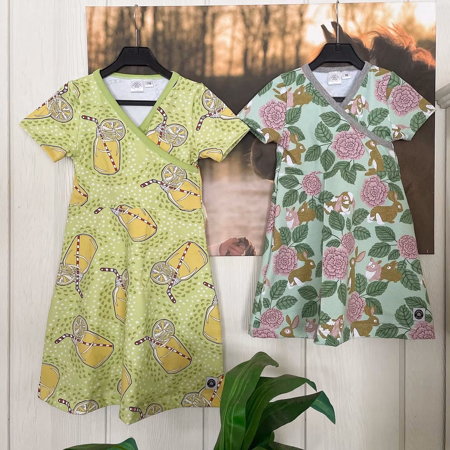 Vera Klänning Barn - Eget Tygval