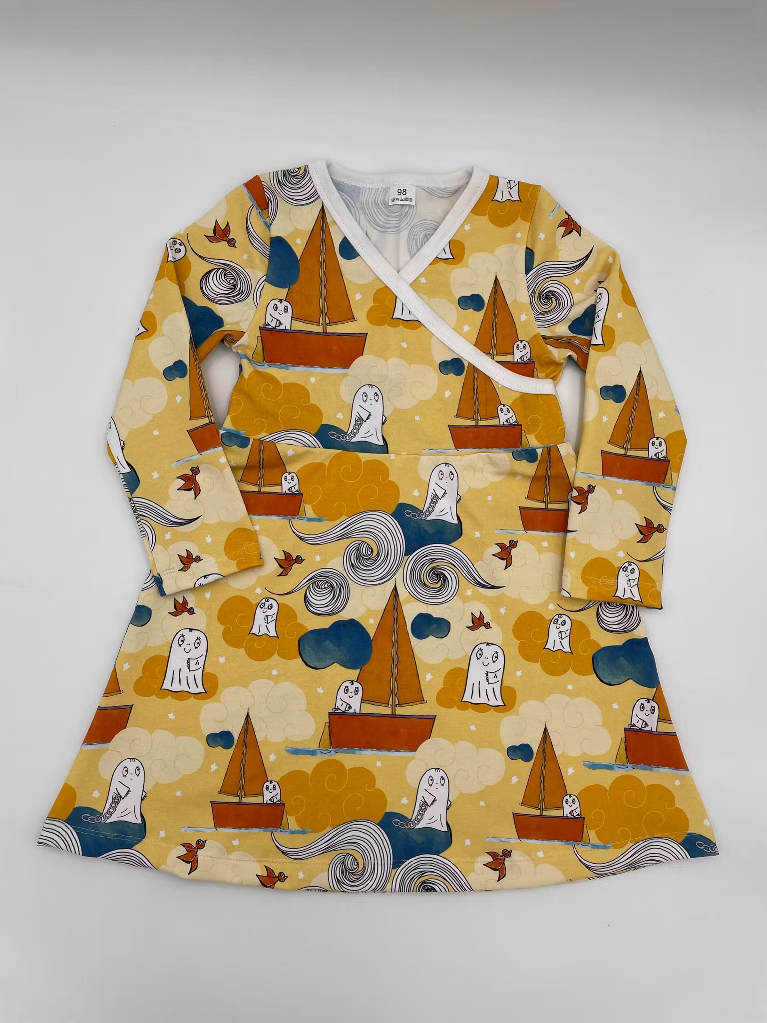 Vera Klänning Barn - Eget Tygval