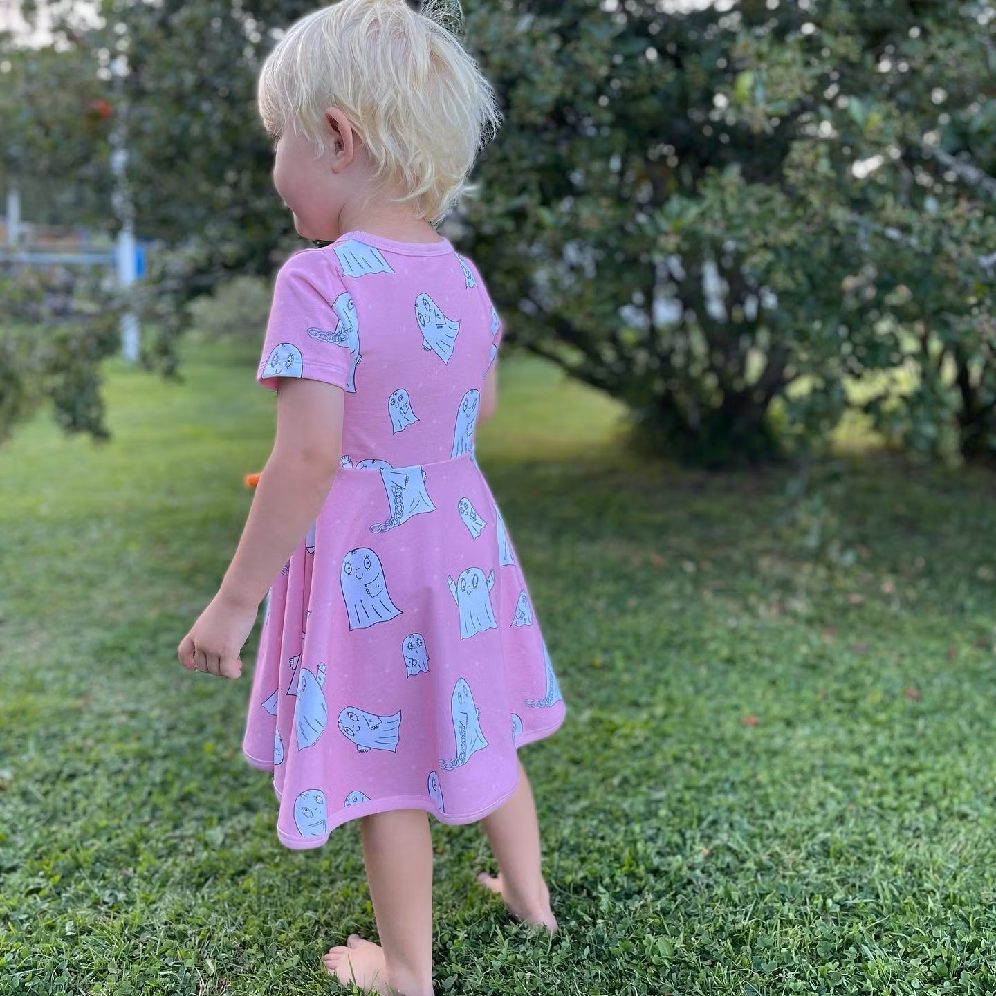 Ida Klänning Baby - Eget Tygval