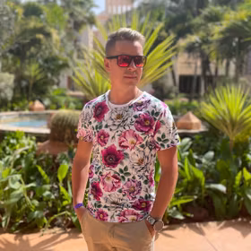 Herr T-shirt - Eget Tygval