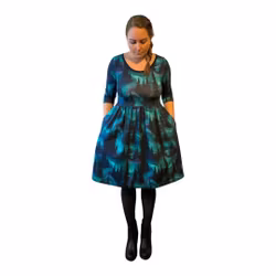 Elin Klänning - Eget Tygval