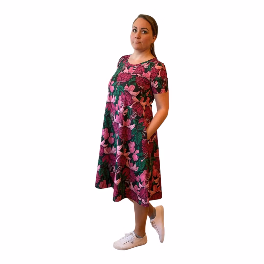 Maja Klänning - Eget Tygval