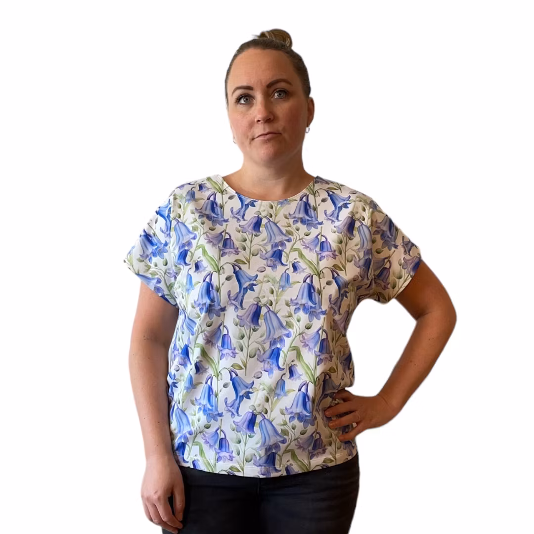 Boxy Tee - Eget Tygval