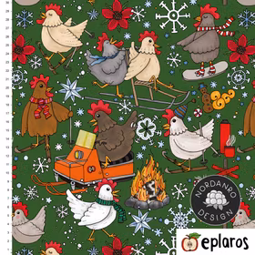 Vinteraktivitet Dark Green