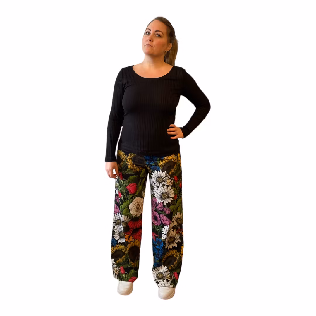 Jade High Waist Byxa - Eget Tygval