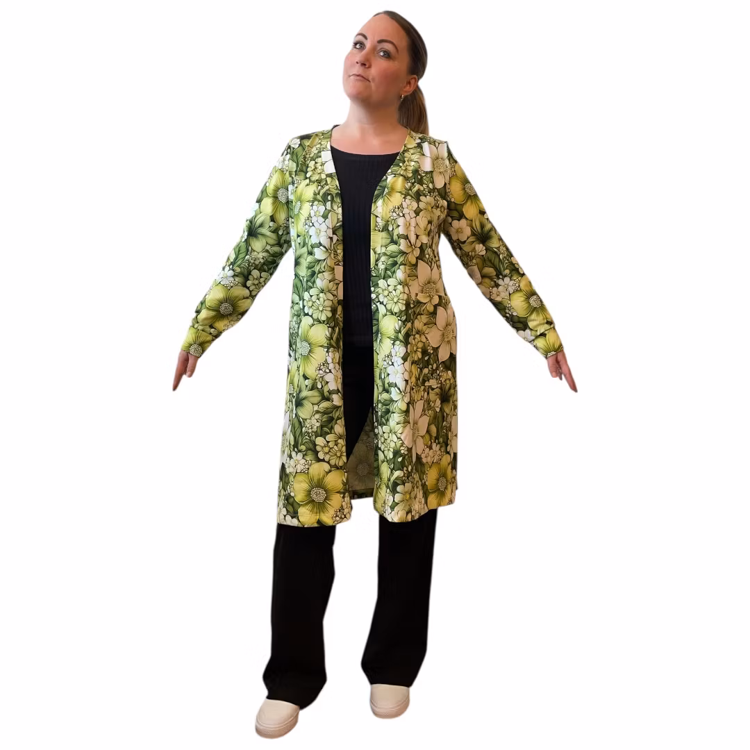 Stina Cardigan - Eget Tygval