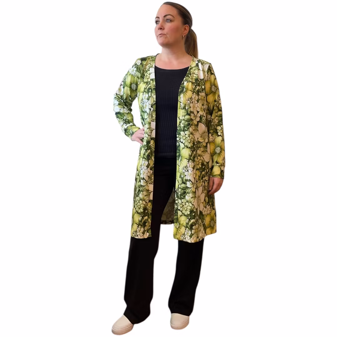 Stina Cardigan - Eget Tygval