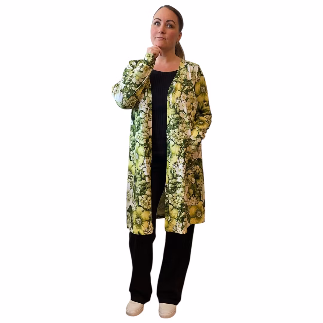 Stina Cardigan - Eget Tygval