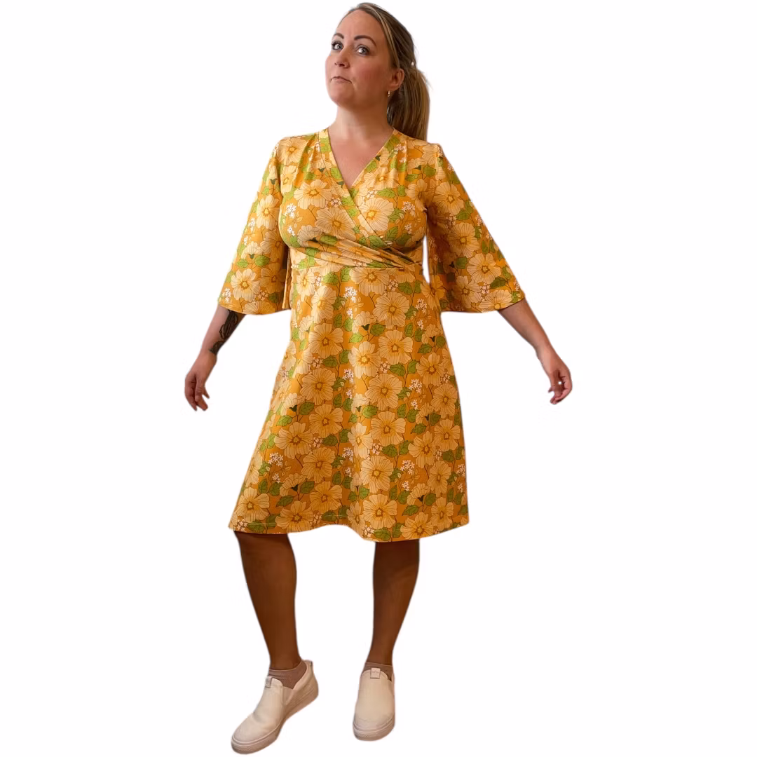 Viola Klänning - Eget Tygval