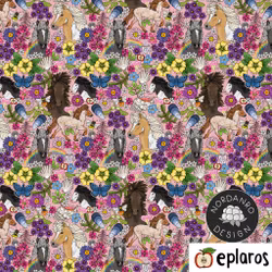 Regnbågshäst Pink
