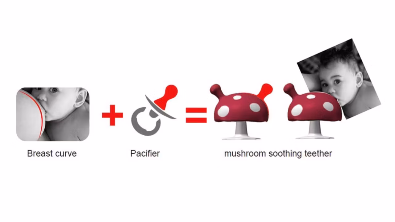 Mombella Mushroom Rød