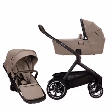 NUNA demi™ next Komplett vogn med Liggedel og Sittedel. Cedar. + Gratis NUNA ARRA next Bilstol!