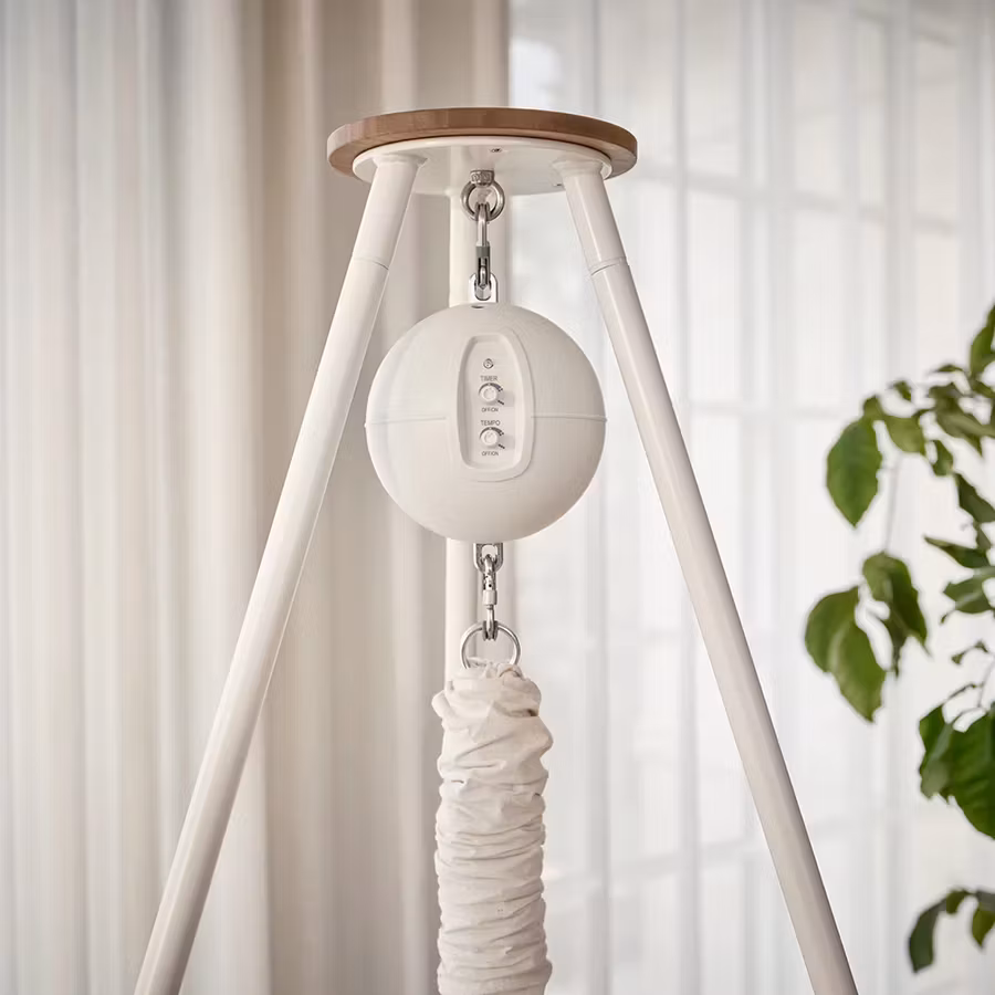 Moonboon CLASSIC PAKKE – TVILLINGHENGEVUGGE GRÅ stativ