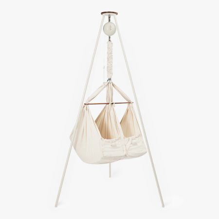 Moonboon CLASSIC PAKKE – TVILLINGHENGEVUGGE Hvit stativ