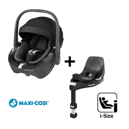 Maxi-Cosi 360 | Pebble + Base | Essential  Black
