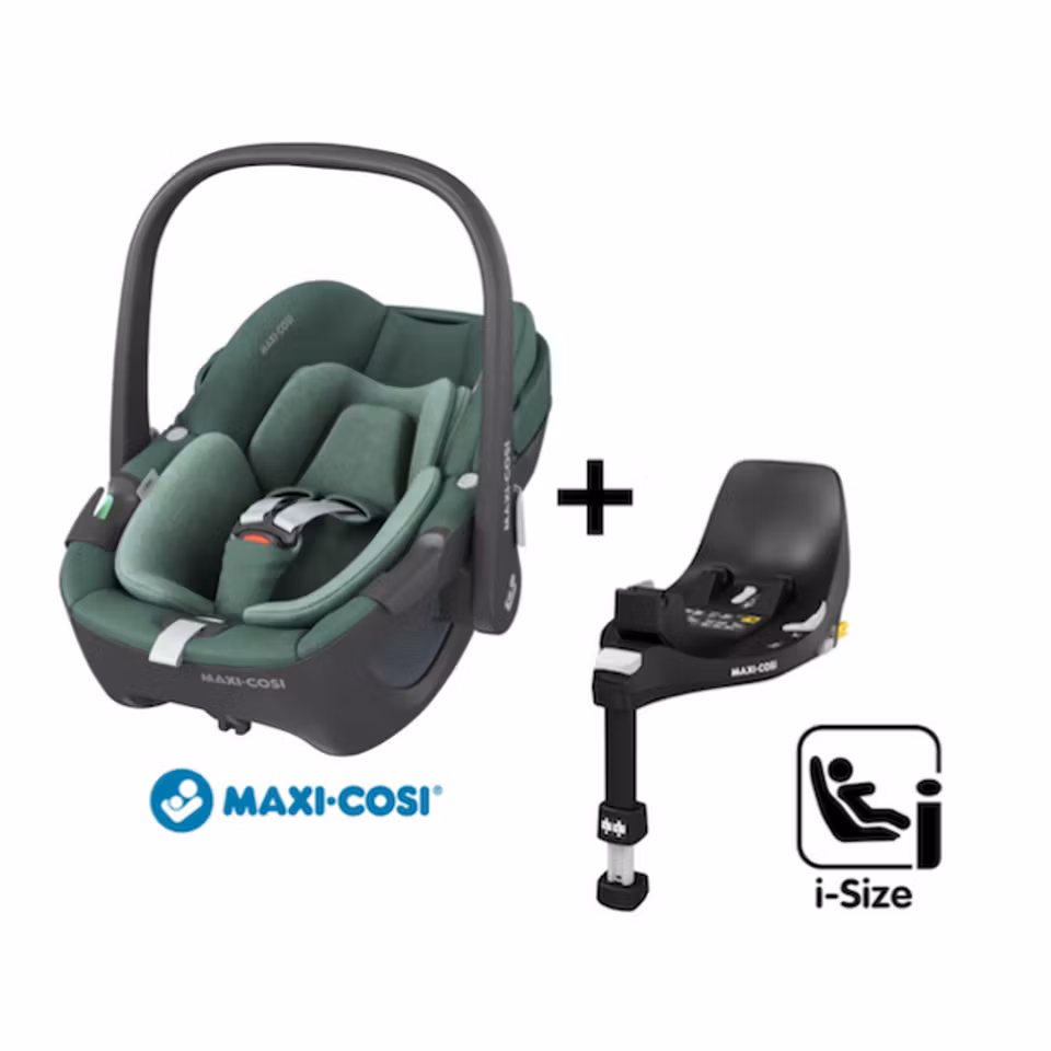 Maxi-Cosi 360 | Pebble + Base | Essential  Green