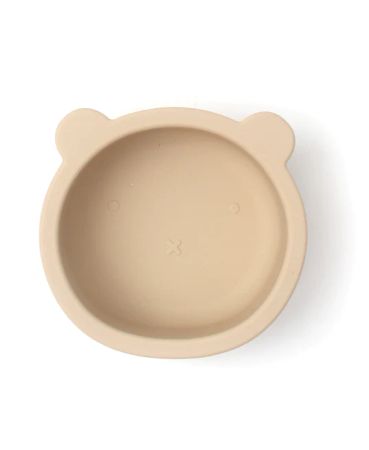 Skålen BJÖRN i silikon Sand