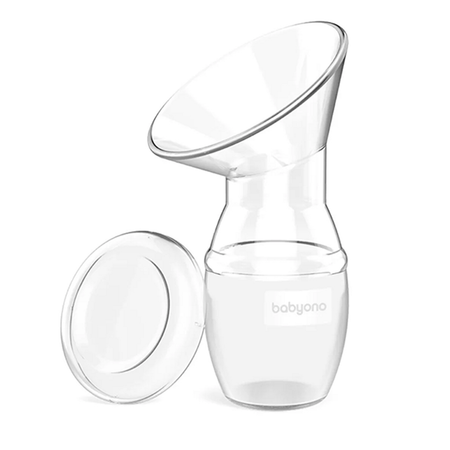 Babyono | Silikon Brystpumpe