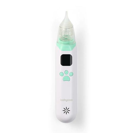 Babyono | Elektrisk Nesesuger | Hvit/Grønn