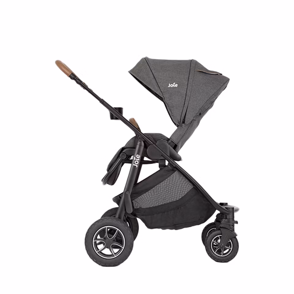 Joie | Versatrax Trio | Kombivogn + Bilstol | Cycle collection | Shell Grey