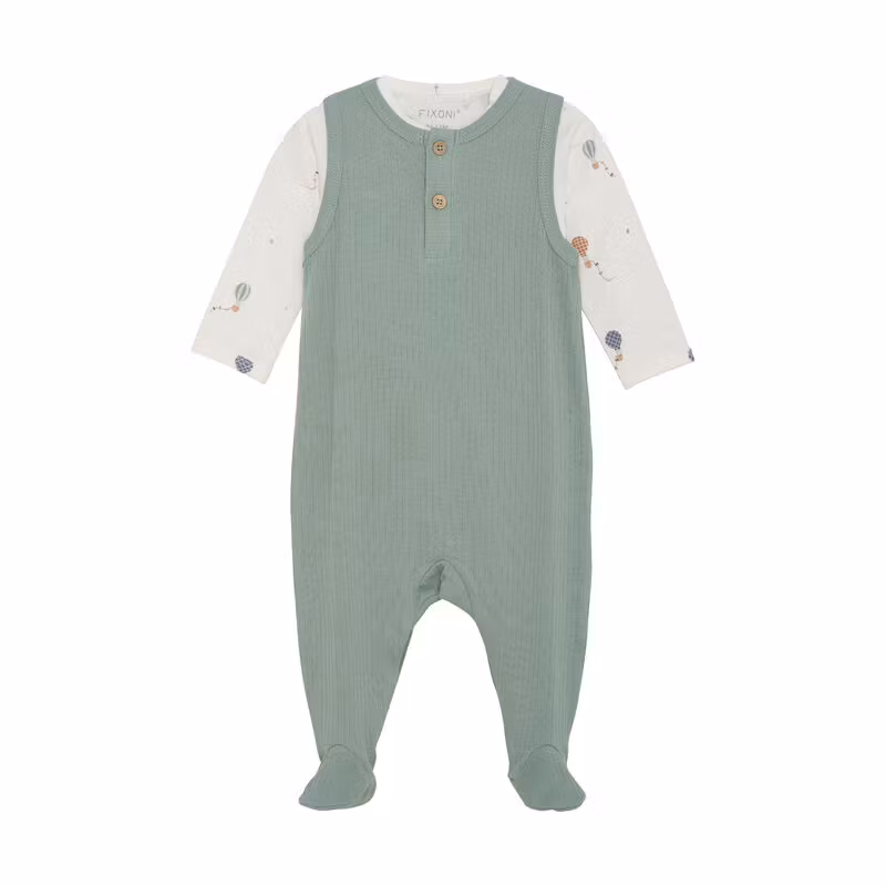 Fixoni - Set W. Body & Romper Rib