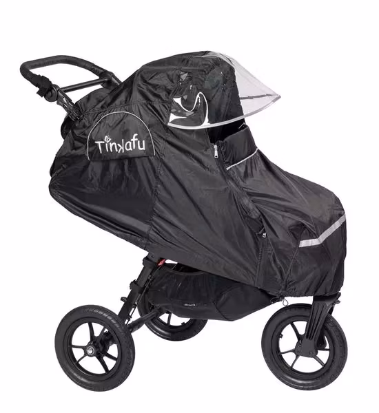 Tinkafu regntrekk med skjerm