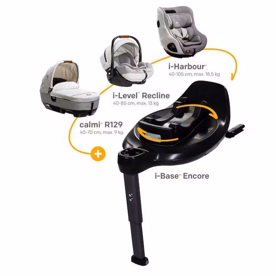 Joie Signature | I-Level Recline 0-13kg + I-Base 360 | Eclipse