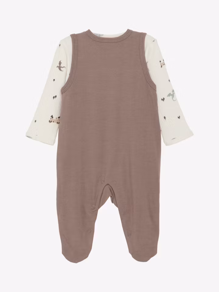 Fixoni - Set w. Rib Body & Romper