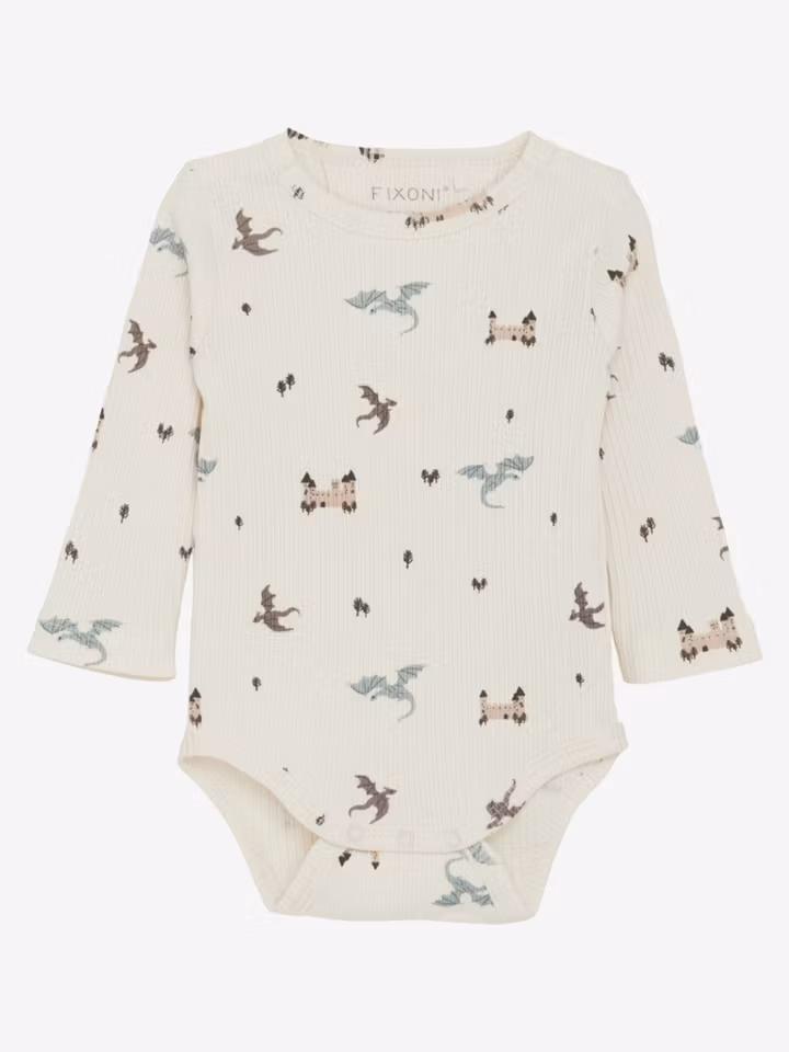 Fixoni - Set w. Rib Body & Romper