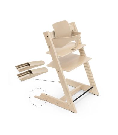 STOKKE tripp trapp bøk Natur + Gratis babyset