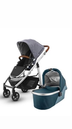 Uppababy CRUZ Komplett Vognpakke Gregory Melange Blå
