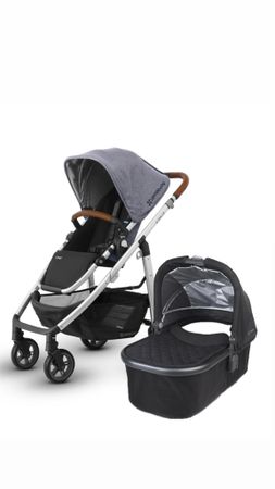 Uppababy CRUZ Komplett Vognpakke Gregory Melange Blå