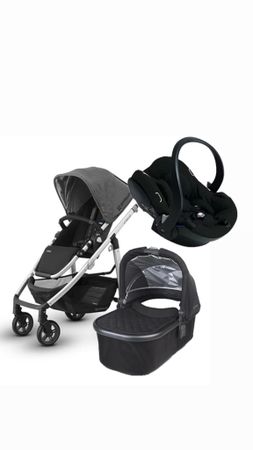 Uppababy CRUZ Komplett Vognpakke + Bilstol