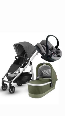 Uppababy CRUZ Komplett Vognpakke + Bilstol