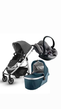 Uppababy CRUZ Komplett Vognpakke + Bilstol