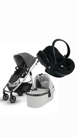 Uppababy CRUZ Komplett Vognpakke + Bilstol