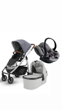 Uppababy CRUZ Komplett Vognpakke + Bilstol