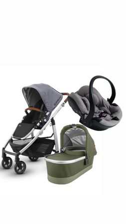 Uppababy CRUZ Komplett Vognpakke + Bilstol