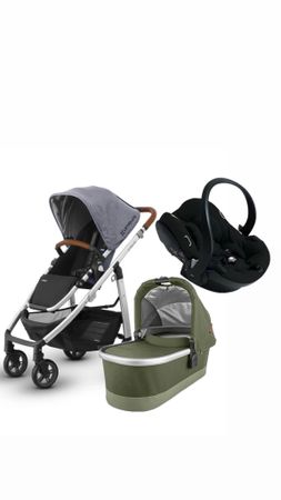 Uppababy CRUZ Komplett Vognpakke + Bilstol