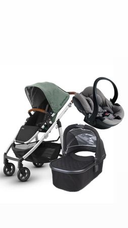 Uppababy CRUZ Komplett Vognpakke + Bilstol