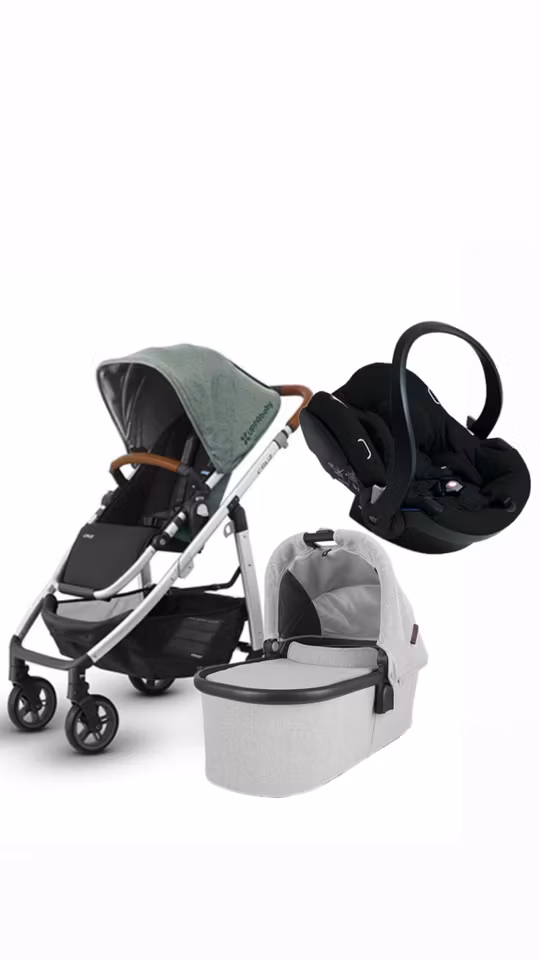 Uppababy CRUZ Komplett Vognpakke + Bilstol