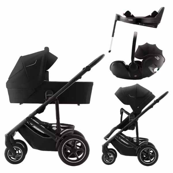 Britax SMILE 5Z Duo ink. Baby-Safe PRO Babystol og Base Space Black