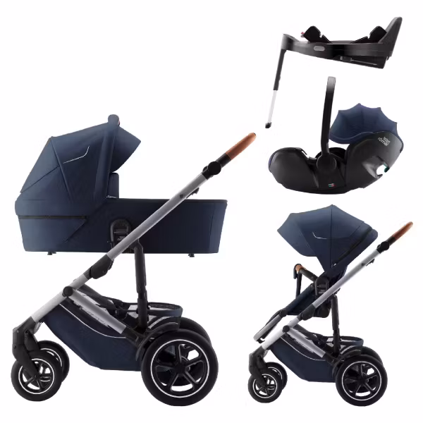 Britax SMILE 5Z Duo ink. Baby-Safe PRO Babystol og Base Night Blue