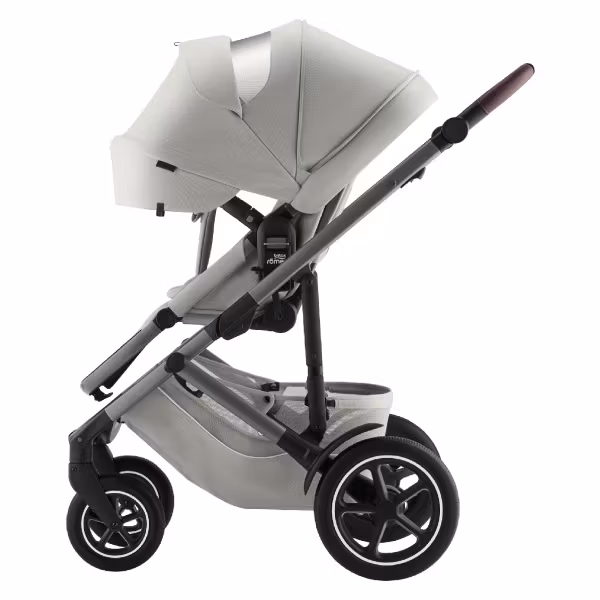 Britax SMILE 5Z Duo ink. Baby-Safe PRO Babystol og Base Linen Grey