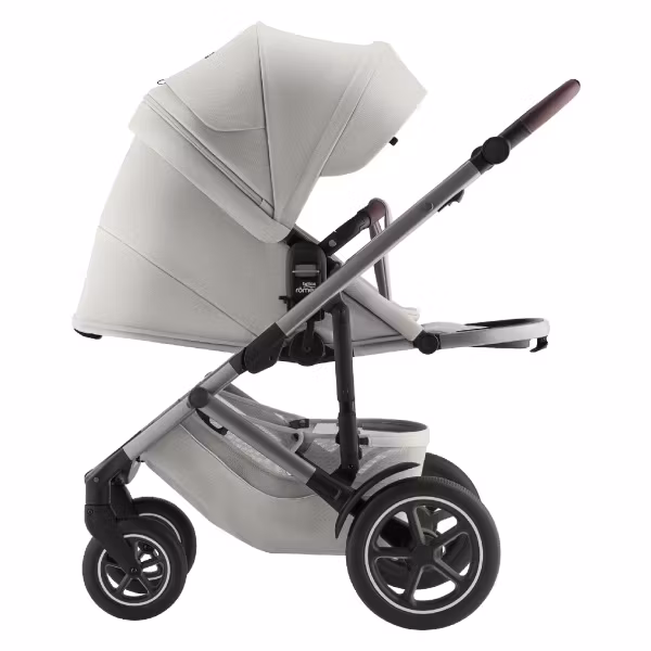 Britax SMILE 5Z Duo ink. Baby-Safe PRO Babystol og Base Linen Grey