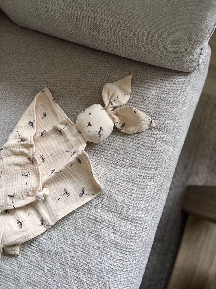 Snuttefilten KANIN i muslin