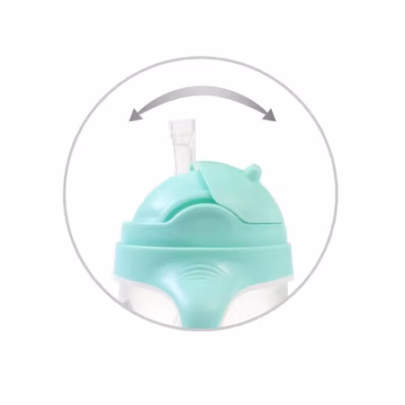 BabyOno sippy cup with weighted straw