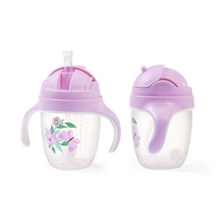 BabyOno sippy cup with weighted straw